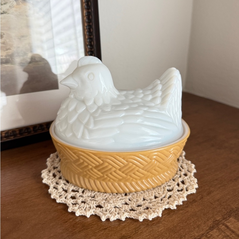 Avon Hen on Nest!